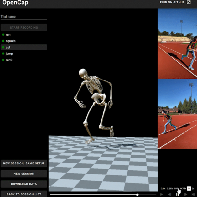 Picture for Adapting 3D Markerless Pose Estimation (OpenCap) to Wider Use